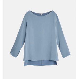 NWT nap loungewear Long Sleeved Boatneck Top